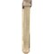 Ekena Millwork Traditional Arts and Crafts Rough Sawn Bracket w/ Offset Brace, Douglas Fir, 6"W x 36"D x 40"H BKT0604X36X40TRA03RDF - alternate 4